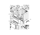 Maytag MDG18MNAWW0 cabinet parts diagram