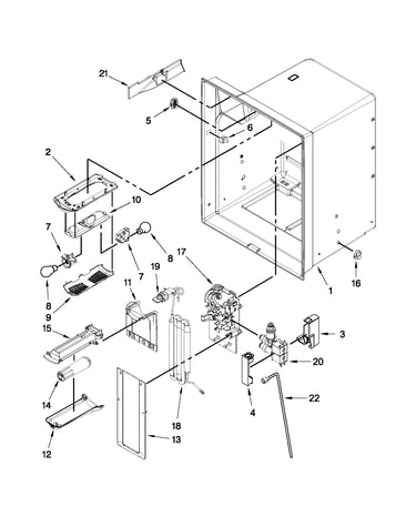 Refrigerator liner parts
