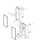 Refrigerator door parts