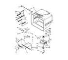 Ikea IX5HHEXWS10 freezer liner parts diagram