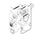 Ikea IX5HHEXWS10 icemaker parts diagram