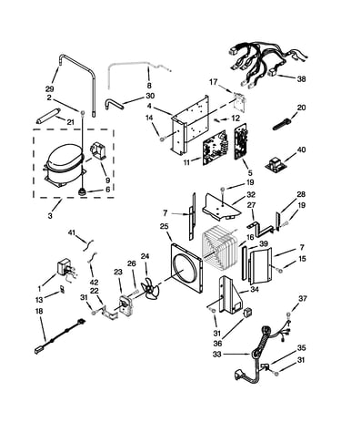 Upper unit parts