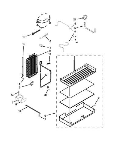 Lower unit & tube parts
