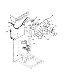 Controls and water inlet parts