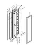 Freezer door parts