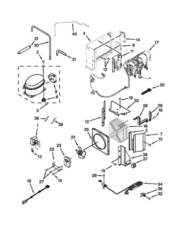 Upper unit parts