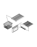 Freezer shelf parts