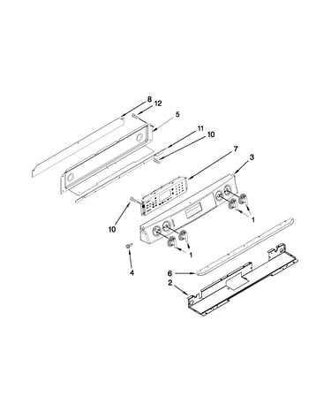 Control panel parts