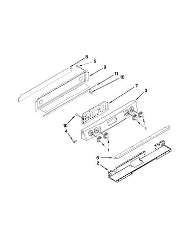 Control panel parts