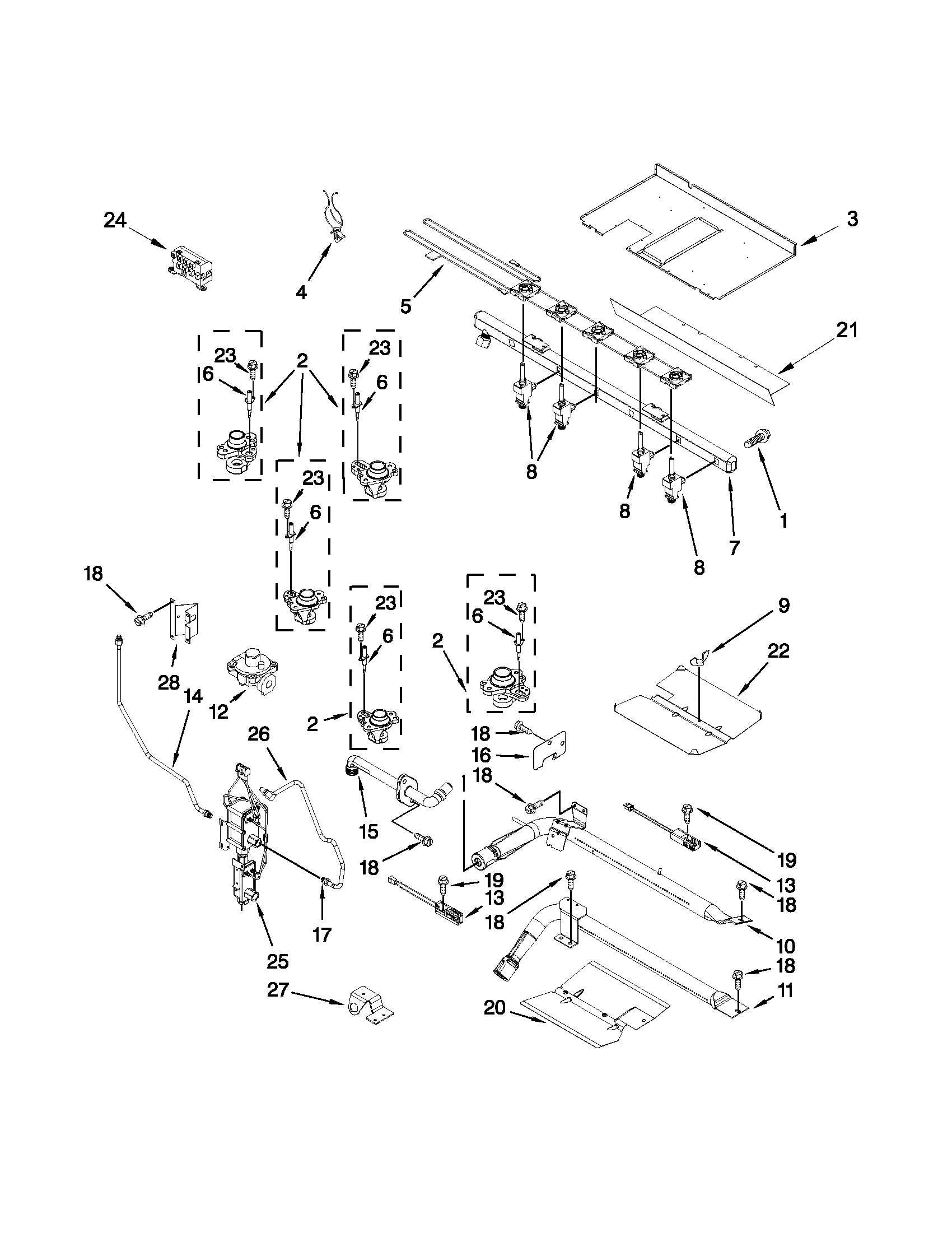 MANIFOLD PARTS