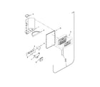 Maytag MSB27C2XAM00 dispenser parts diagram