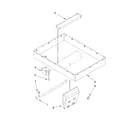 Jenn-Air JED3430WF01 burner box assy diagram