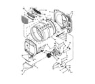 Maytag MDG18PRAWW0 bulkhead parts diagram