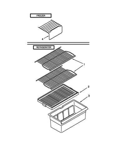 Shelf parts