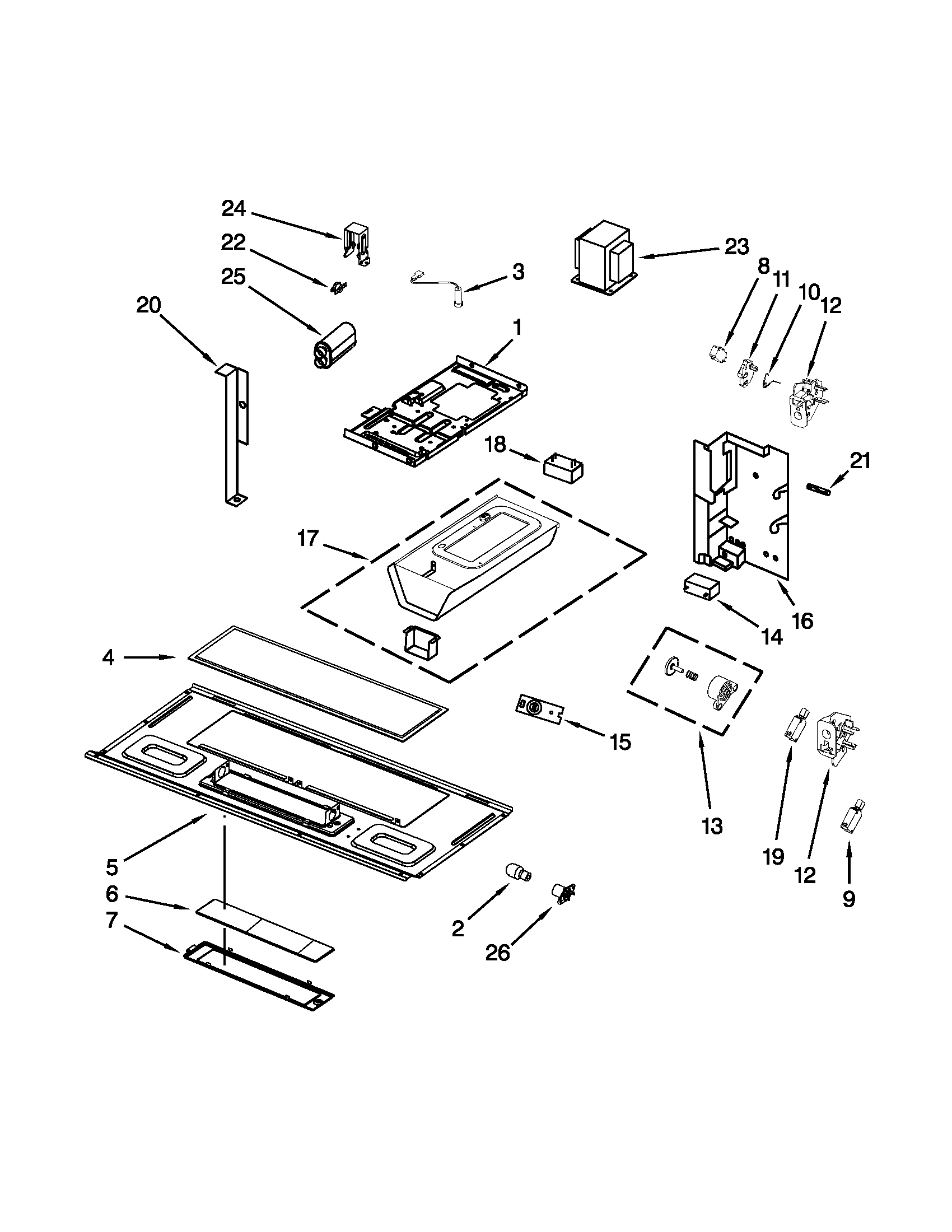 INTERIOR AND VENTILATION PARTS