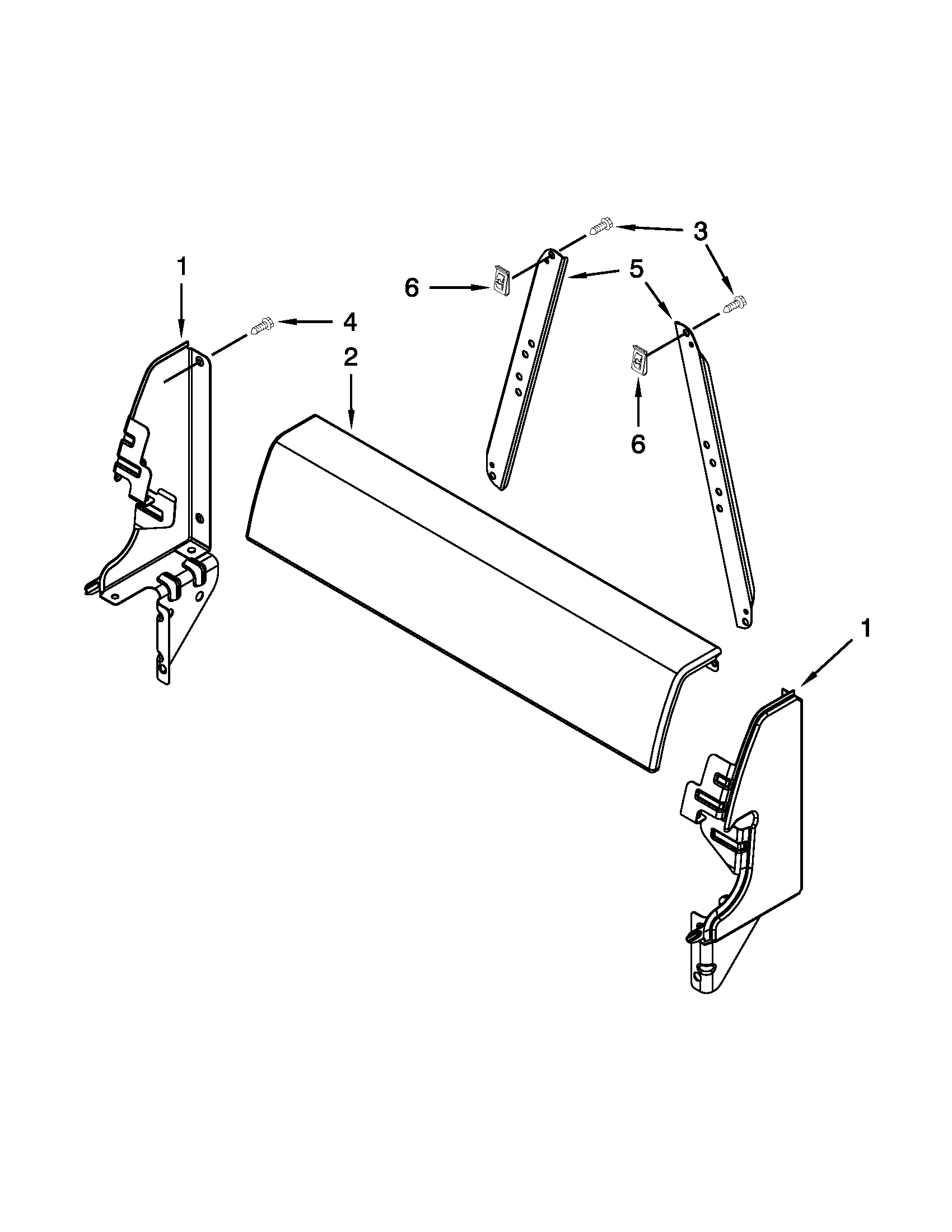 Backguard parts