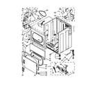 Maytag MDG18PDAWW0 cabinet parts diagram