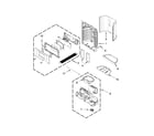 Maytag 5MFX257AA001 dispenser front parts diagram