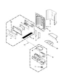 Dispenser front parts