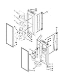 Refrigerator door parts