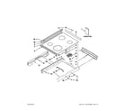 Whirlpool GY396LXPQ03 cooktop parts diagram