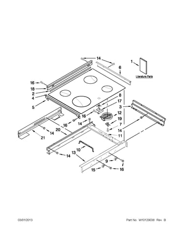 Cooktop parts