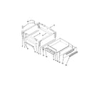 Whirlpool GY396LXPB03 drawer parts diagram