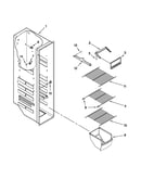 Freezer liner parts