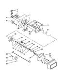 Motor and ice container parts