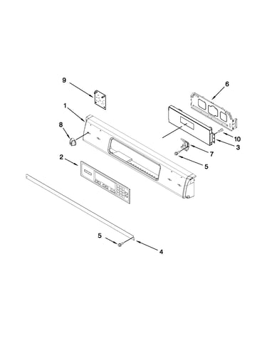Control panel parts