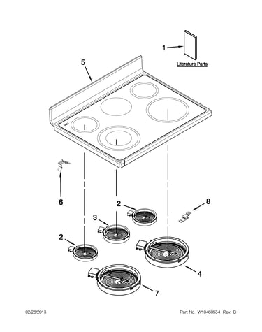 Cooktop parts