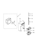 Motor and ice container parts