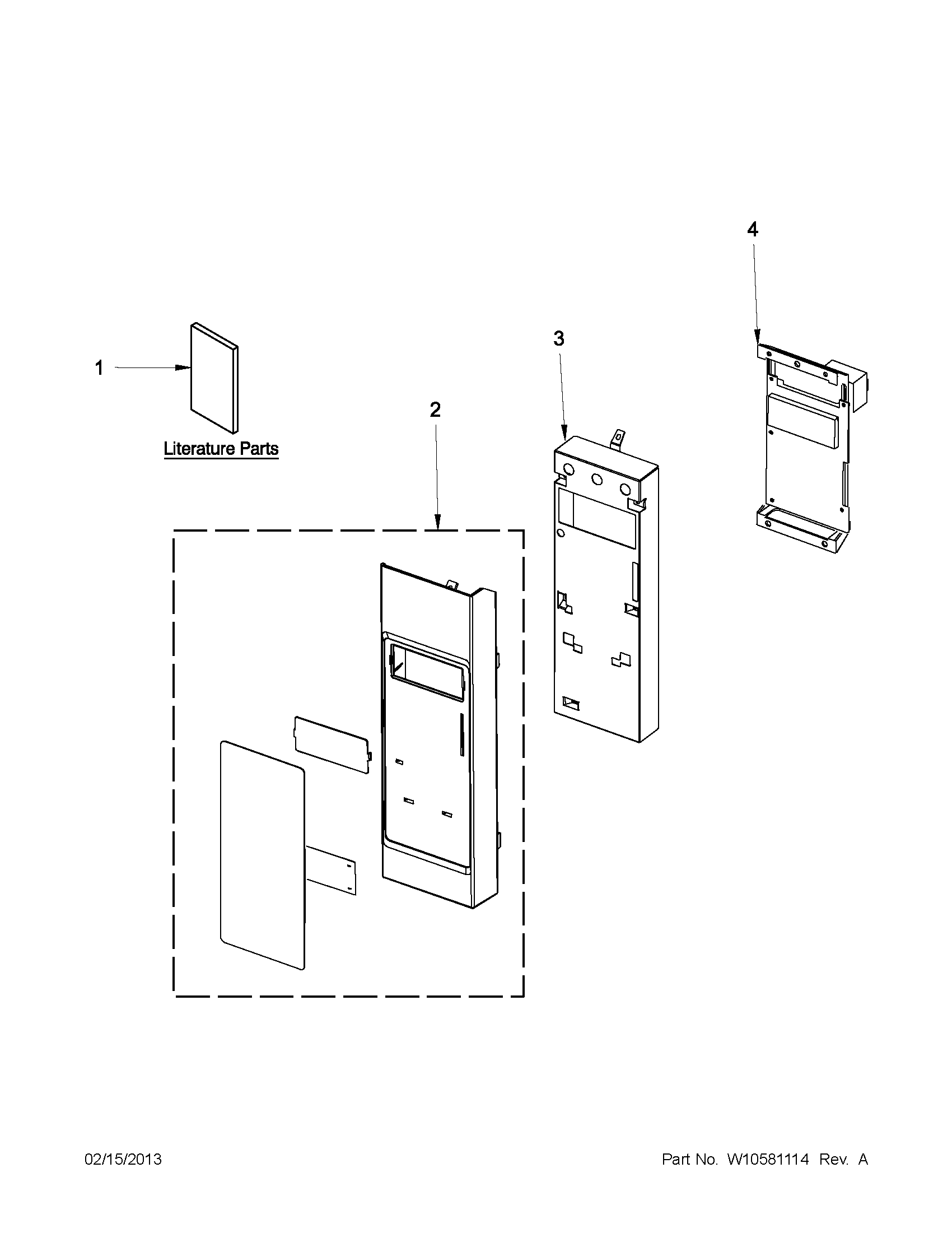Control panel parts