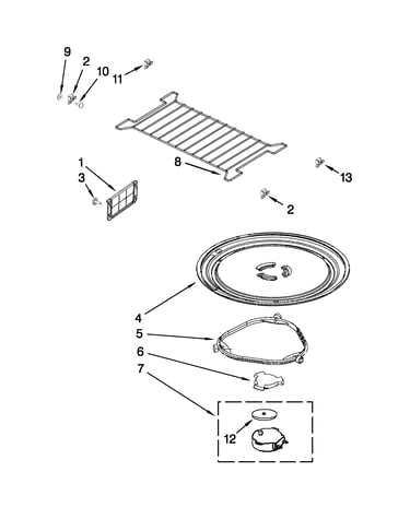 Turntable parts