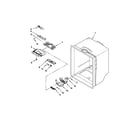 Whirlpool GX2FHDXVQ06 refrigerator liner parts diagram