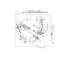 Whirlpool WGD5600XW2 burner assembly diagram