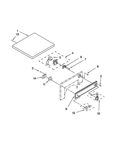 Top and console parts