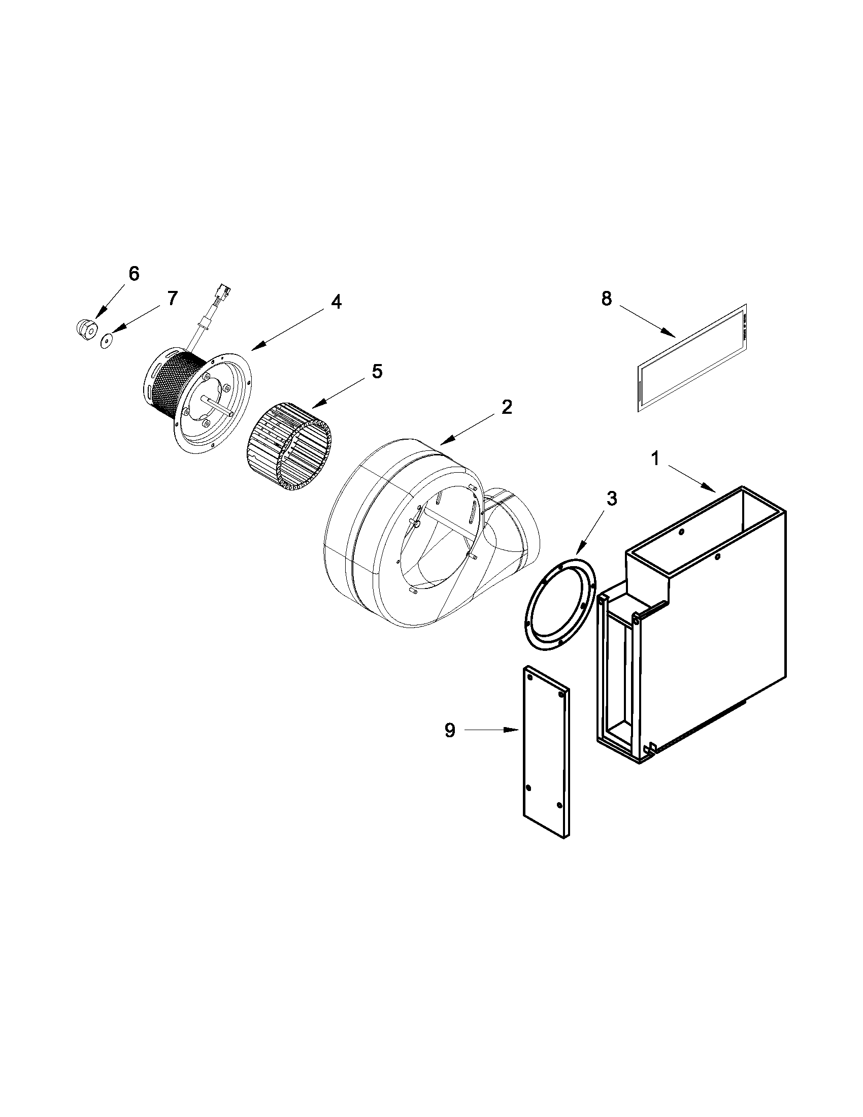 BLOWER UNIT PARTS