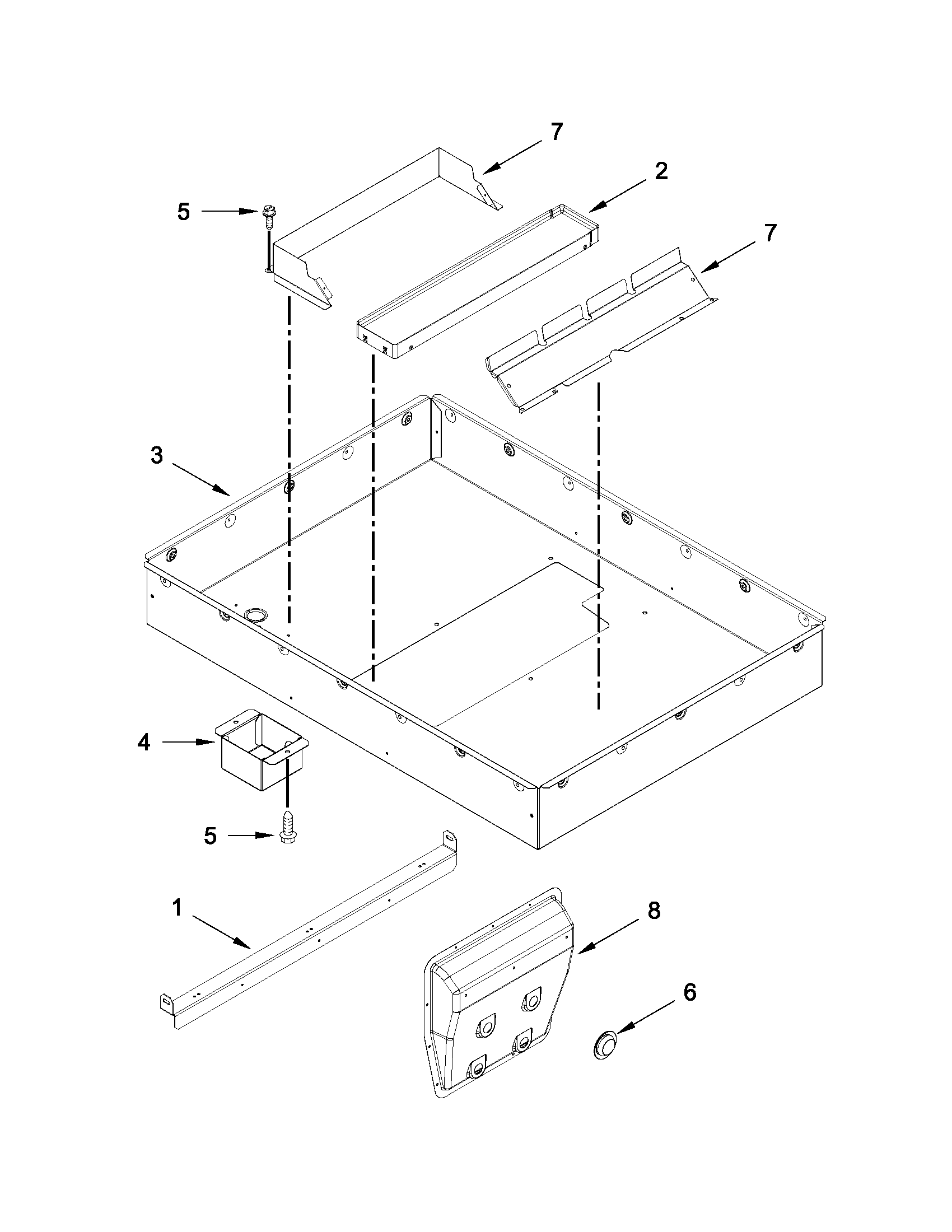 BURNER BOX PARTS