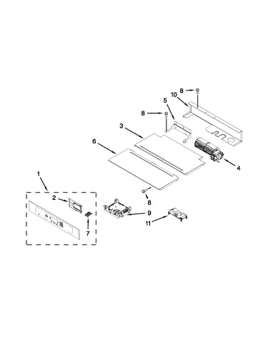 Control panel parts