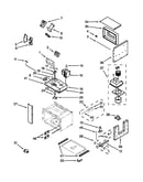 Cabinet and stirrer parts