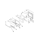 Oven door parts