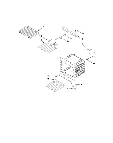 Internal oven parts