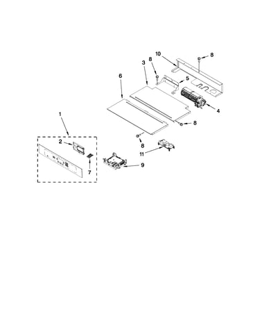 Control panel parts