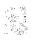 Cabinet and stirrer parts