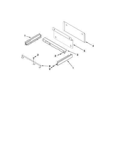 Microwave compartment parts