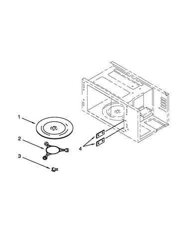 Internal microwave parts