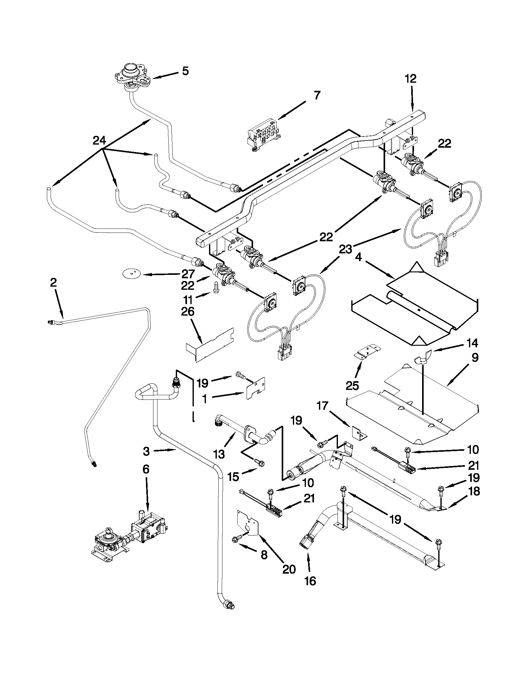 MANIFOLD PARTS