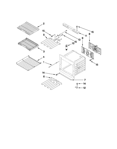 Internal oven parts