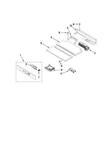Control panel parts